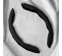 ZKSJFU Couvre Volant Voiture pour Toyota Ractis Raum RAV 4 RAV4, Antidérapant Segmenté Housse Volant Voiture Universel Housse Volant Voiture Protege Volant Accessoires,B-Suede