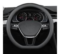 ZKSJFU Couvre Volant Voiture pour VW Touareg III (CR) 2019 2020 2021 2022 2023 2024-pr, Antidérapant Respirant Housse De Volant Voiture Universal 37-38cm, Couvre Volant Cuir Accessoires Auto,D