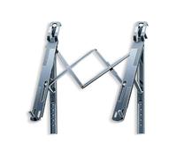 ZKSJFU Support Volant Pliable pour BMW Z1 E30 Z3 Z3M E36 i3 i3s i3S IX, Hauteur réglable,Ventilé,Support Pliable et Portable pour Ordinateur Portable,B-Grey