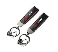 ZKSXSM Porte-clés de Porte-clés de Moto en Fibre de Carbone pour Accessoires ZX10R ZX-10R, Noir