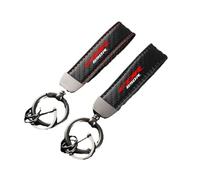 ZKSXSM Porte-clés de Porte-clés de Moto en Fibre de Carbone pour H/Onda CBR650R CB650R CB650F Accessoires, Rouge