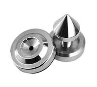 Zktfyshk 1 lot de coussinets anti-vibrations conçus avec précision pour haut-parleur en acier inoxydable très résistant