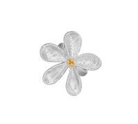 Zktfyshk 3. Bagues ajourées délicates en forme de pétale - Taille réglable - Confortables - Bijoux pour elle ou lui - Bagues florales contemporaines