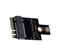 Zktfyshk A+E Keys PCIe4.0Riser Converter 2230 NVME HDDs to Host Controller Adapter Card NVMe Ssds Extension Card