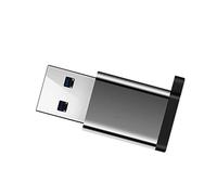 Zktfyshk Adaptateur multifonction USB C femelle vers USB 3.0 mâle 5 V, charge rapide, transfert de données haute vitesse, adaptateur USB de type C essentiel avec cordon anti-perte