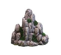 Zktfyshk Aquariums Paysage Résine Craft RockHills Fishtanks Décoration sous-marine Figurine Rock pour FairyGarden Plante en pot