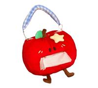 Zktfyshk Boîte à mouchoirs créative en tissu en forme de fruit avec crochet de suspension pour économiser de l'espace pour voiture et environnement Boîte à mouchoirs créative à fruits