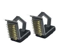 Zktfyshk Brosse triangulaire en fil de cuivre pour grille de barbecue