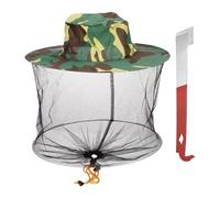 Zktfyshk Chapeau d'apiculteur pour ruches et ruches pour un nettoyage facile et équipement d'apiculture pour ruches sûres et efficaces