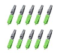 Zktfyshk Connecteur rapide en fibre sans chaleur pour épissure à froid simple/multimode fiable, faible perte d'insertion et efficacité réseau, connecteur fibre optique