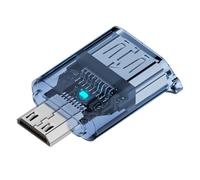 Zktfyshk Convertisseurs d'adaptateur HDTV 8K pour une sortie vidéo sans perte sur de longues distances Image claire pour home cinéma HD vers HDTV