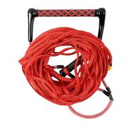 Zktfyshk Corde de surf flottante solide pour sports nautiques avec poignée pour planche à genoux, wakeboard, ski nautique, réveil réglable avec poignée