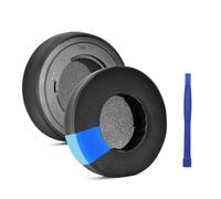 Zktfyshk Coussinets d'oreille de rechange pour casques de jeu avec gel de refroidissement avancé pour améliorer le confort avec gel de refroidissement