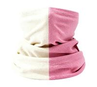 Zktfyshk Écharpe thermique coupe-vent isolante confortable pour sports d'hiver double design en polaire chaude extensible cache-cou pour ski