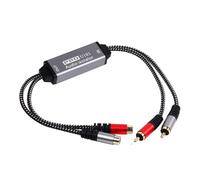 Zktfyshk Éliminateurs de bourdonnements métalliques robustes offrant des signaux clairs de transmission de masse isolateur de bruit pour systèmes audiophiles isolateurs de canal