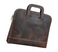 Zktfyshk Étui professionnel en cuir pour ordinateur portable de 13,3" avec poches supplémentaires et aspect élégant