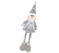 Zktfyshk Figurine de Père Noël/bonhomme de neige/cerf réglable en hauteur extensible Décoration de Noël pour fenêtre Maison Vacances
