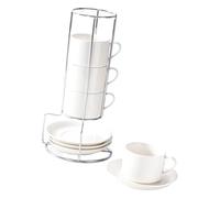 Zktfyshk Fit Green Ensemble tasse et plat en céramique 237 ml, substance non mortelle, seize cents boissons chaudes et froides, idéal pour un usage quotidien