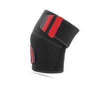 Zktfyshk Genouillère réglable avec stabilisateurs latéraux, rotule respirante pour homme et femme, basket-ball, course à pied, cyclisme, fitness, stabilisateurs de genou renforcés à ressort