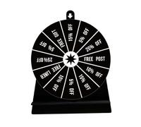 Zktfyshk Jeu à boire à roue rotative pour adultes avec support de base, plateau tournant et roulette texture acrylique pour fête