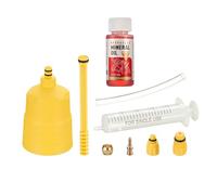 Zktfyshk Kit de purge d'huile minérale pour freins à disque hydrauliques pour vélos