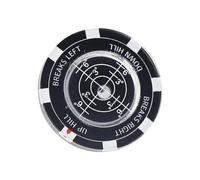 Zktfyshk Lecteur de pistes de golf multifonction de poche d'aide à la lecture pour un lancer précis et une analyse des pentes, accessoire de golf léger