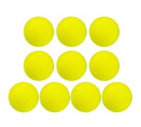 Zktfyshk Lot de 10 balles d'entraînement élastiques en mousse souple pour entraînement de swing en avion