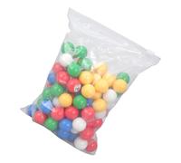 Zktfyshk Lot de 100 boules de bingo colorées de rechange multicolores faciles à lire pour les fêtes et les prix