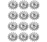 Zktfyshk Lot de 12 grilles de rechange en métal pour grilles