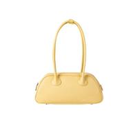 Zktfyshk Luxueux sac à bandoulière en polyuréthane tendance pour un usage quotidien et un bal de fin d'année, jaune, As shown in the figure