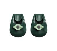 Zktfyshk Organisateurs de matériel de pêche en ABS léger qui libèrent rapidement les attaches pour protéger la canne pendant les voyages Pinces de pêche polyvalentes