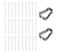 Zktfyshk Pointes de crayon de rechange pour Tab S24U / S23U / Note 10/20 avec pince à épiler de rechange, lot de recharges pour tablettes, accessoires de dessin numérique