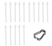 Zktfyshk Pointes de crayon de rechange pour Tab S24U / S23U / Note 10/20 avec pince à épiler de rechange, lot de recharges pour tablettes, accessoires de dessin numérique