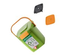 Zktfyshk Récipient permanent pour humus de jardin supportant une meilleure distribution de l'air pour un effondrement rapide des feuilles et des résidus de café, facile à installer