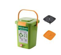 Zktfyshk Récipient permanent pour humus de jardin supportant une meilleure distribution de l'air pour un effondrement rapide des feuilles et des résidus de café, facile à installer