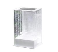 Zktfyshk Réservoirs en acrylique transparent pour lézards, ermites, crabes, grenouilles