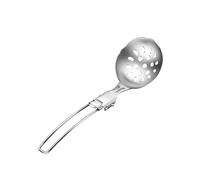 Zktfyshk Rudiments Ensemble d'outils de cuisine d'extérieur pliables et non ternis pour les routards, plan dense, poignée antidérapante, ensemble de cuisine d'extérieur multifonction