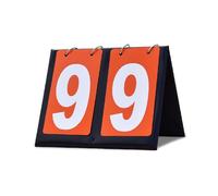 Zktfyshk Score Flippers Basketball Scores Keeper Table Top Scoreboard Portable Scoreboard Sports Compétition Score Board Durable Table Scoreboard Palmes MultiSport Scoreboard Flipping Scoreboard