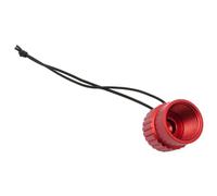 Zktfyshk Vannes de plongée DIN filetées - Bouchon de protection pour la plongée DIN - Bouchons de régulateur attachés avec une corde