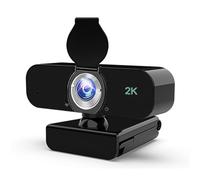 Zktfyshk Webcam USB intégrée avec microphones antibruit et trépied réglable pour une résolution vidéo haute définition 1080p 2K 4K dans les conférences et les microphones antibruit en streaming