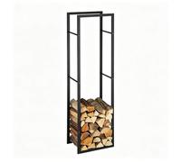 zktoermn Accessoire Cheminée,Porte-bûches Métal Pour Intérieur Et Extérieur | Range-bûches Robuste Extensible, Stockage Sécurisé Du Bois De Chauffage Pour Cheminée