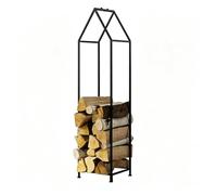zktoermn Stockage Bois,Porte-bûches Métal Pour Intérieur Et Extérieur | Range-bûches Robuste Extensible, Stockage Sécurisé Du Bois De Chauffage Pour Cheminée