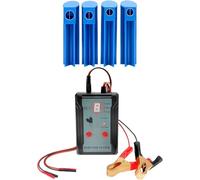 ZKTOOL 12V Testeur et Nettoyeur d'Injecteur de Carburant Auto | Pompe d'Injection avec 8 Modes d'Impulsion et 4 Adaptateurs d'Injecteur. Outil Premium de Diagnostic de Carburant DIY.