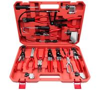 ZKTOOL 16PCS Pince pour Collier de Serrage de Flexible de Voiture