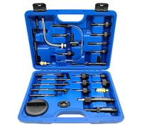 ZKTOOL 27 Pièces Kit d'Adaptateurs de Remplissage de Liquide de Transmission ATF, Outils de Remplissage d'Huile de Transmission, Connecteur de Recharge d'Huile de Boîte de Vitesses Automatique