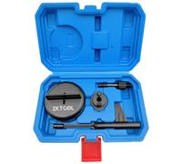 ZKTOOL 4PCS Entièrement en Métal Kit d'outils de Remplissage d'huile de Boite de Vitesse pour Mercedes Benz 725.0 9 Vitesses, Vidange d'huile de Transmission, Adaptateur de Remplissage d'huile ATF