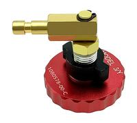 ZKTOOL Adaptateur de Maître-Cylindre, Compatible avec Tesla Model 3 et Y, Adaptateur Professionnel de Purge de Frein pour Le Remplissage de Liquide de Frein, OEM 1080578-00-C