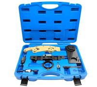 ZKTOOL Kit d'outils de verrouillage de distribution d'arbre à cames, compatible avec moteur BMW 6 cylindres M52 M52TU M54 M56, kit d'outils de verrouillage d'arbre à cames double Vanos, kit d'outils