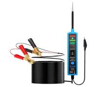 ZKTOOL Sonde de Circuit d'Alimentation LED, Testeur de Système Électrique Automobile DC 6-24 V, Testeur de Circuit Automobile, Testeur de Court-Circuit, Testeur de Tension, Identification de Polarité