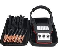 ZKTOOL Stéthoscope Électronique de Châssis de Voiture à 6 Canaux | Kit de Diagnostic de Détecteur de Bruit de Moteur et de Son, Comprend un Casque et des Oreilles Électroniques Automobiles